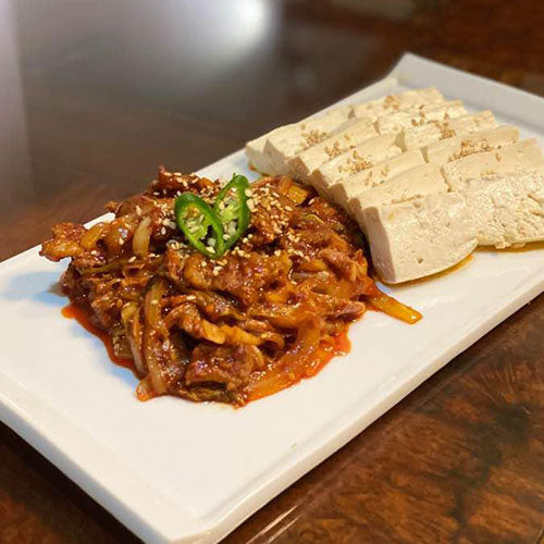 Tofu Kimchi (Dubu Kimchi) 泡菜豆腐猪肉 – GoldKimchi