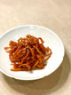 Shredded Dried Squid with chili sauce (130g)  *contains peanut butter*
