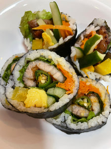 Gold Kimchi Kimbap day 16 May (Thursday ) delivery.  (Minimum order 3 rolls - can mix flavours)