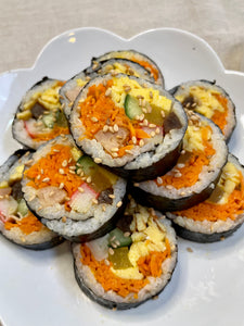 Gold Kimchi Kimbap day 29 Sept (Friday) delivery.  (Minimum order 3 rolls - can mix flavours)